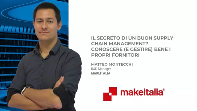 La struttura economica dei fornitori: analisi di costo a por ...