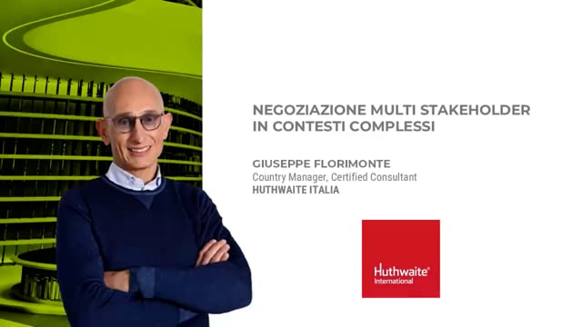 La negoziazione: gli elementi in gioco e il ‘potere’ nel ...