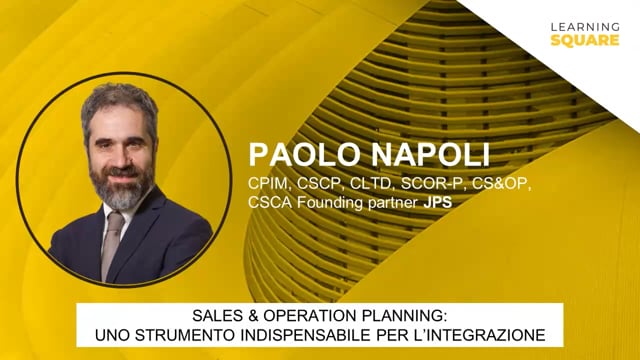 Il progetto di implementazione del sales & operations planni ...